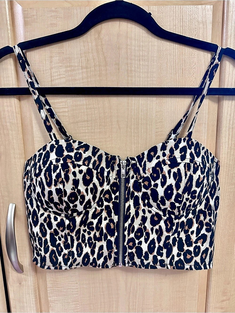 Leopard Print Crop top